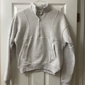 better/together heather light gray scuba, Size XS